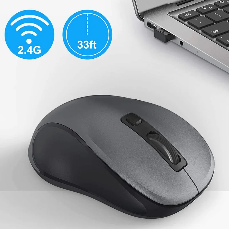 

2.4G ergonomiczna bezprzewodowa mysz z Bluetooth przewodowy do laptopa i komputera z mysz optyczna USB odbiornik Free shipping