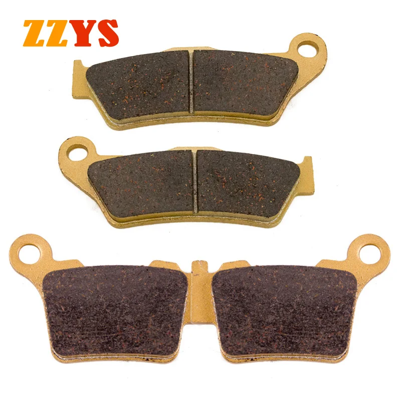 

Front Rear Brake Pads Disc Tablets For HUSQVARNA TE 300i Jarvis Edition 2019-2021 2020 TE300 TPi RockStar Edition 2T 2022 TE300i