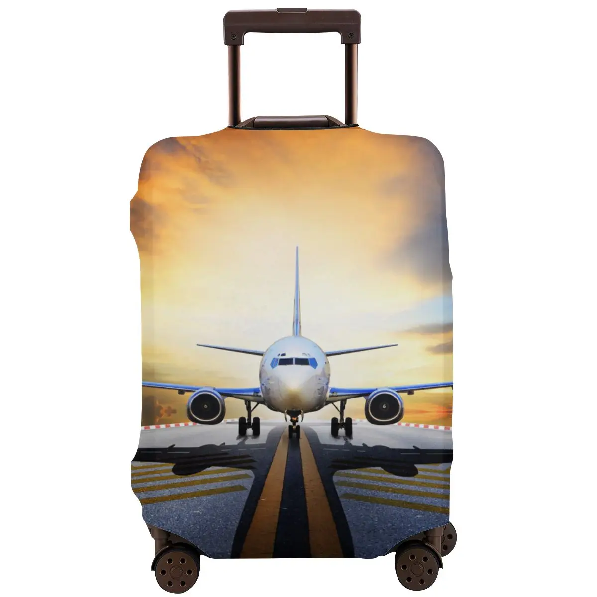 

Чехол для авиационного самолета, моющийся защитный чехол для багажа, эластичный пылезащитный чехол для багажа 18 ''-32''