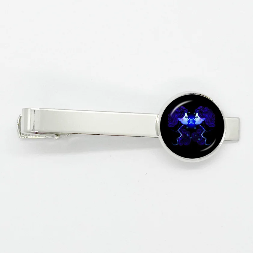 Модные мужские подарки на день рождения 12 стеклянных куполов созвездий зажимы