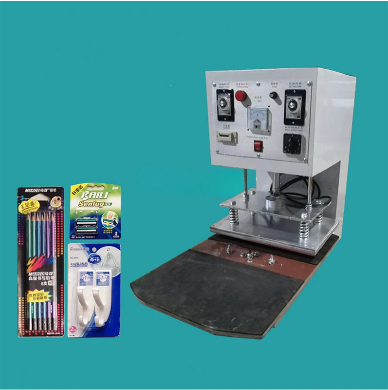 Лучшая мини-блистерная упаковочная машина ПВХ PETG Пластиковая блистерная для