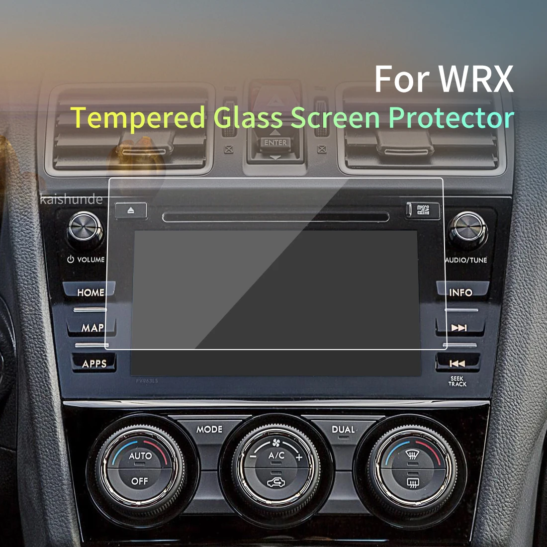 

Car Stickers Screen Protector Carplay For SUBARU WRX RHD 2023 Tempered Glass Protective Film Display Navigation Auto Accessories