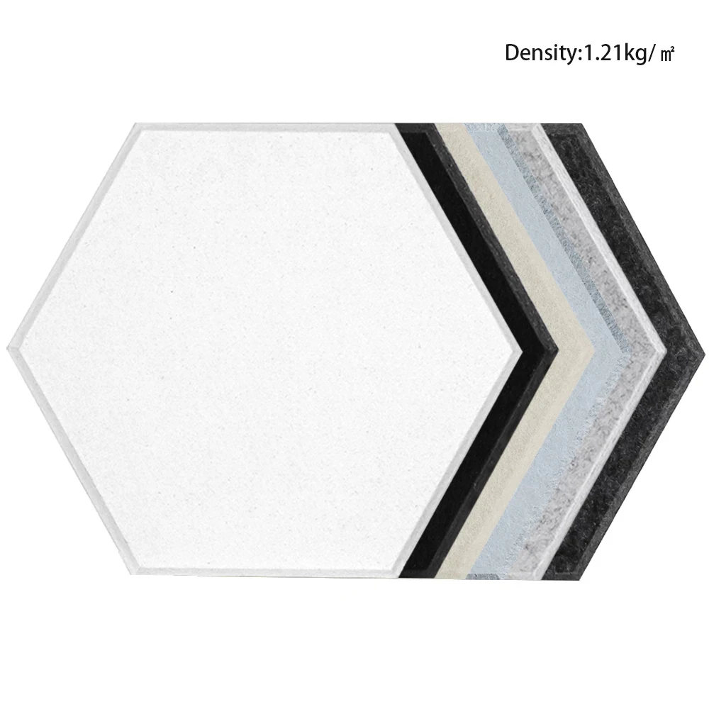 

3 Pcs Large Hexagon Soundproofing Wall Panels Kids Room Nursery Noise Insulation Wall Decor Sound Proof Acoustic Panel Home Deco