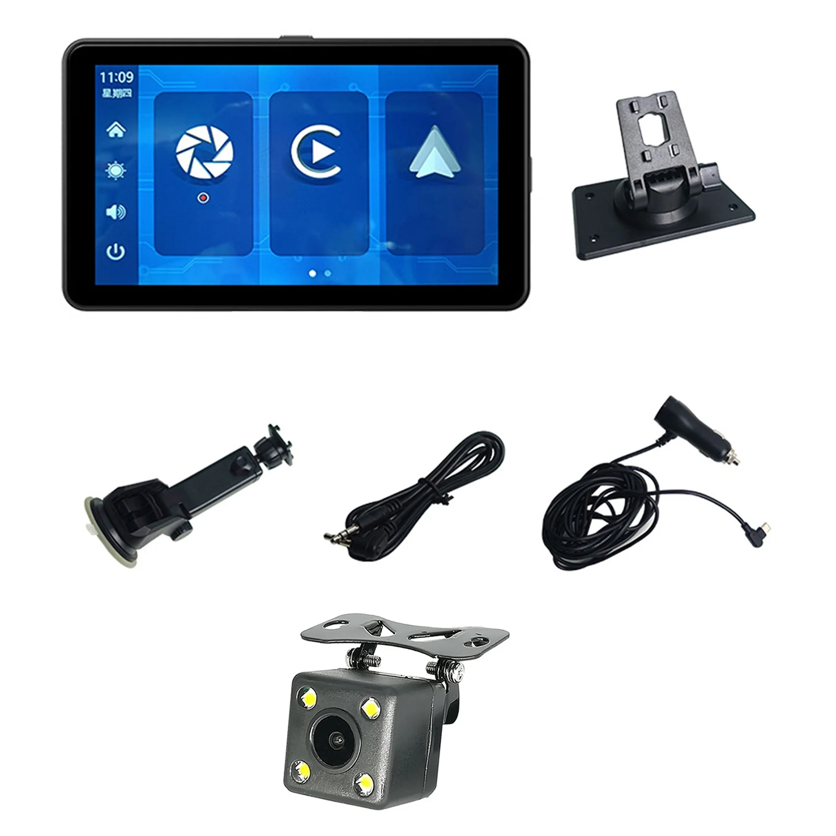 

7 Inch Touch Screen Car Wireless Apple CarPlay Tablet Android Radio Bluetooth Multimedia Player Car Stereo MP5 Player B