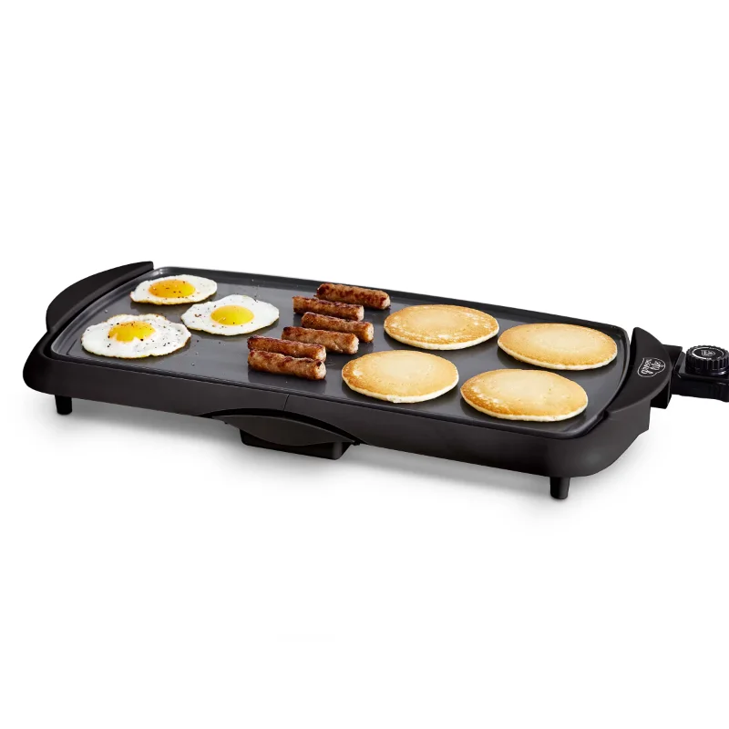 

Healthy Nonstick Electric Griddle, Black