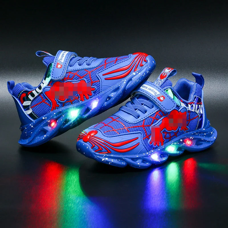 Детские светящиеся кроссовки для девочек детская светящаяся повседневная обувь