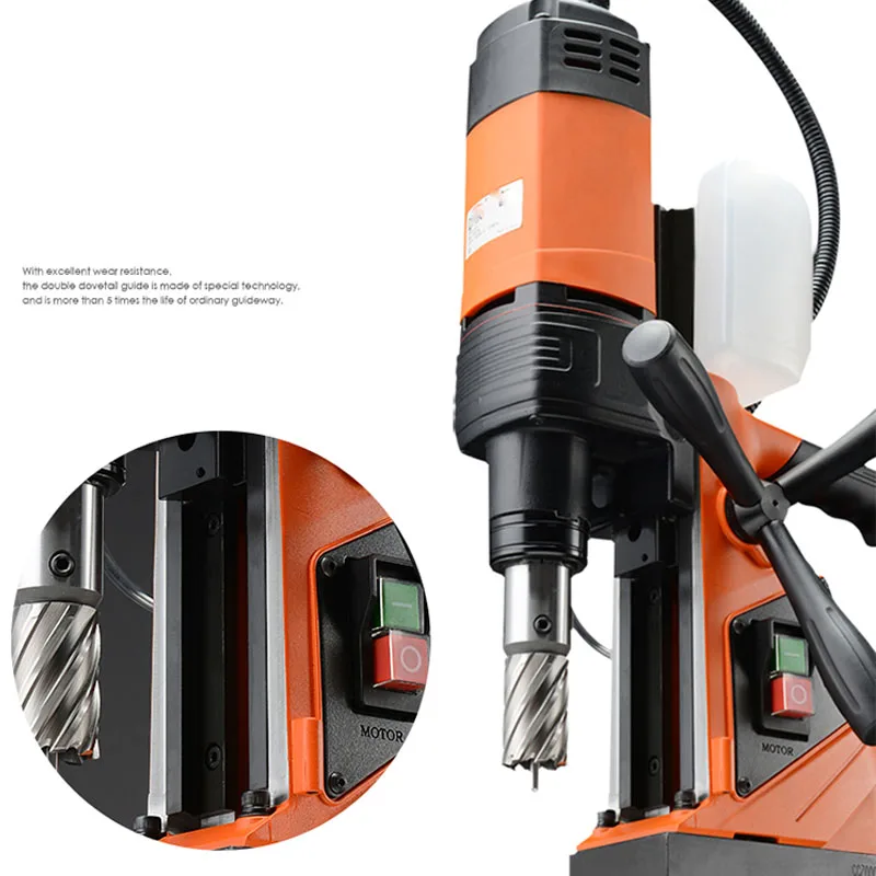 Магнитная дрель DX-35 портативная поглощающая железо-поглощающая