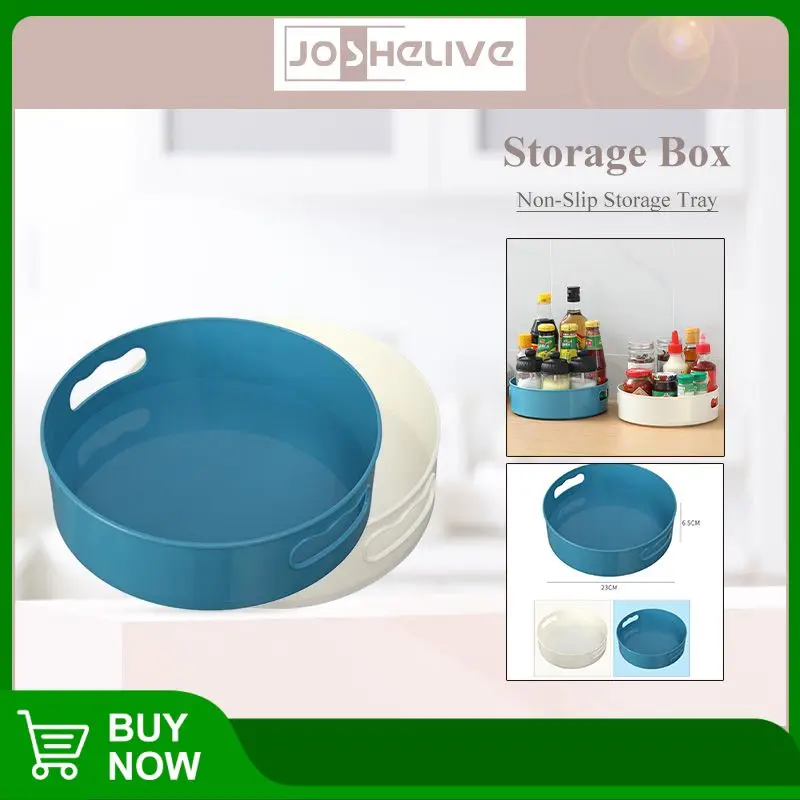 

Swivel storage and kitchen tray storage container spice jar for cosmetics and condiments stainless steel