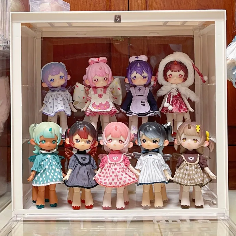 

Penny Box Blind Box The Dreamlike Tea Party Series Figure Anime Model Dolls Obtisu11 1/12bjd Action Figure Girl Toys Gifts