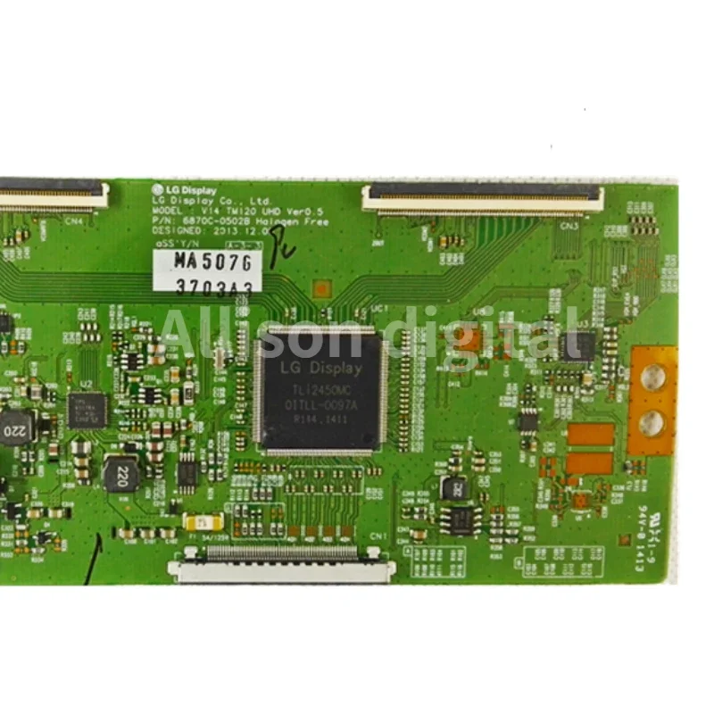 Оригинальная материнская плата V14 TM120 UHD VER 0 6 6870C-0502C 6870C-0502B 6870C-0502A для телевизора
