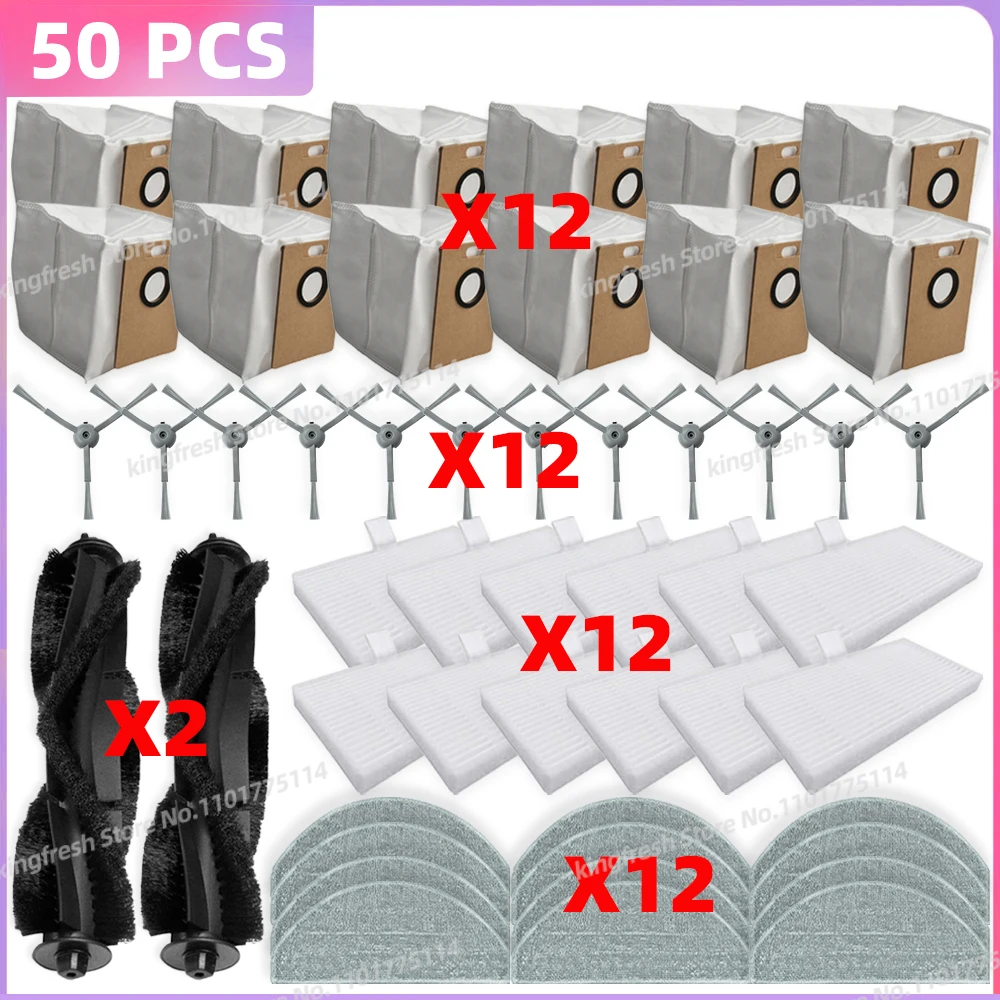 Аксессуары для пылесоса OSSIEAO к Lydsto R1 Edge/R1D Edge, MiWhole M9 Lite, NARWAL Freo S, Roidmi Eve Rook/Rook S