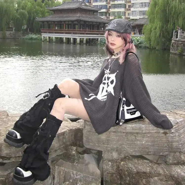 Женский вязаный свитер Aabi Style из хлопка