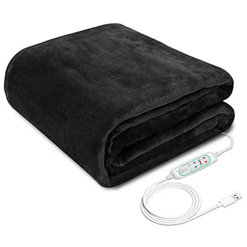

36V USB Heating Shawl Electric Heating Shawl Carbon Fiber Washable 3 Heat Settings Mat With Timing Function Heated Blanket