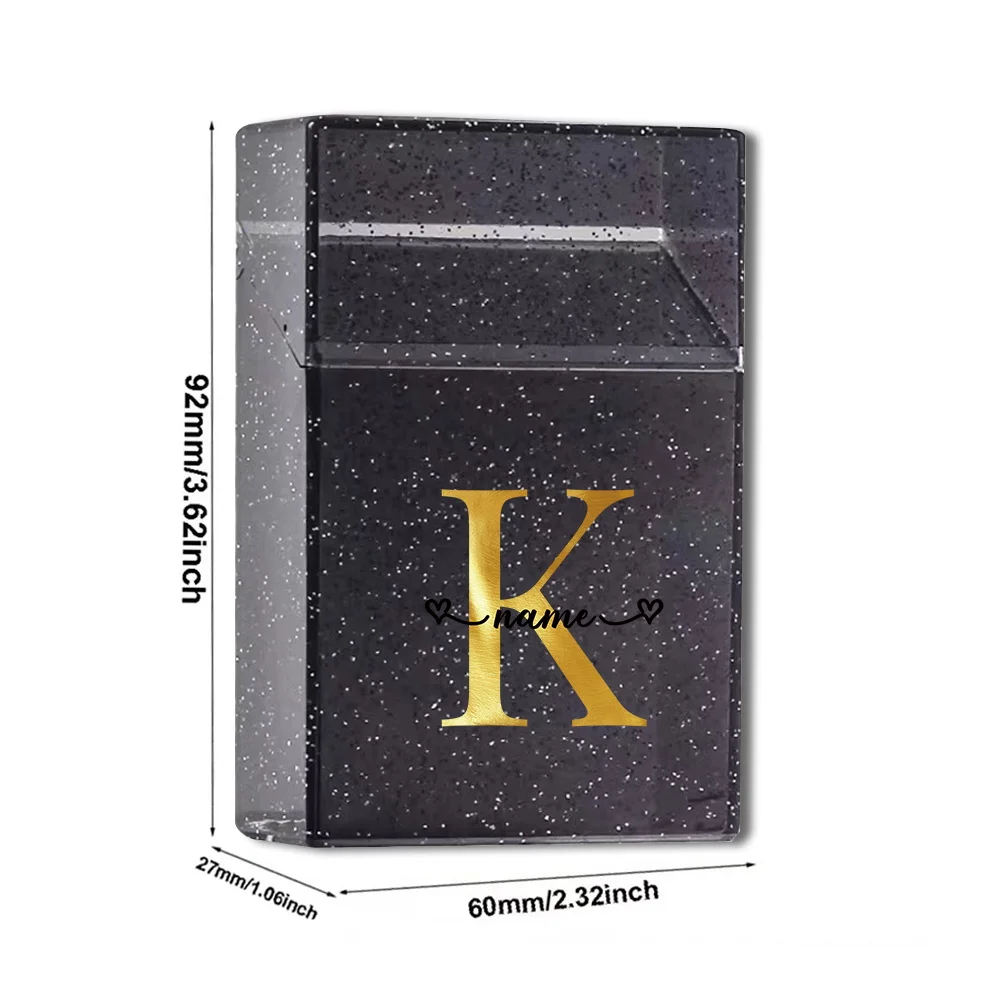 Индивидуальное название Хрустальный держатель для сигарет сигар карманный