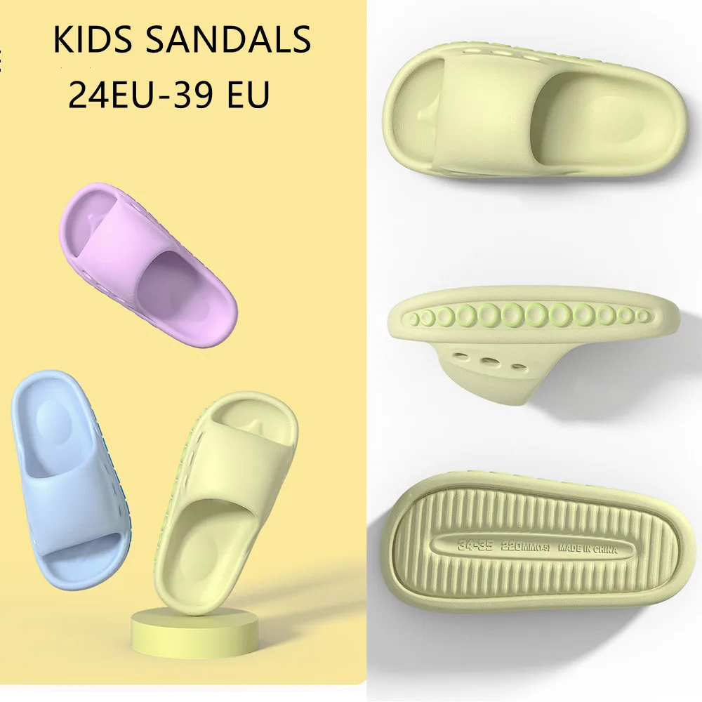 

Super soft children's sandals, slippers, boys and girls' slippers