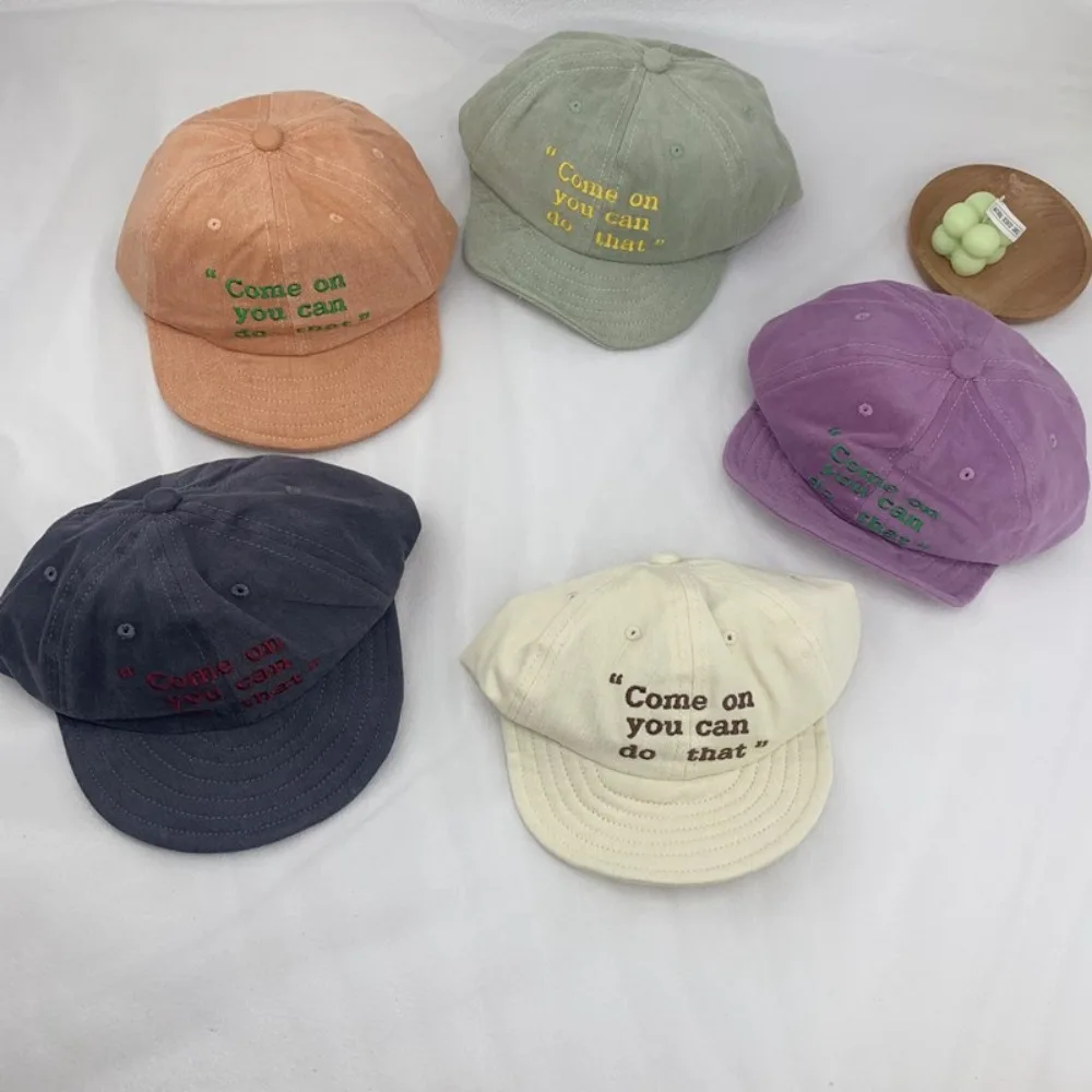 

Korean Kids Adjustable Summer Baseball Caps Peaked Caps Sun Protection Hats Boys Girls