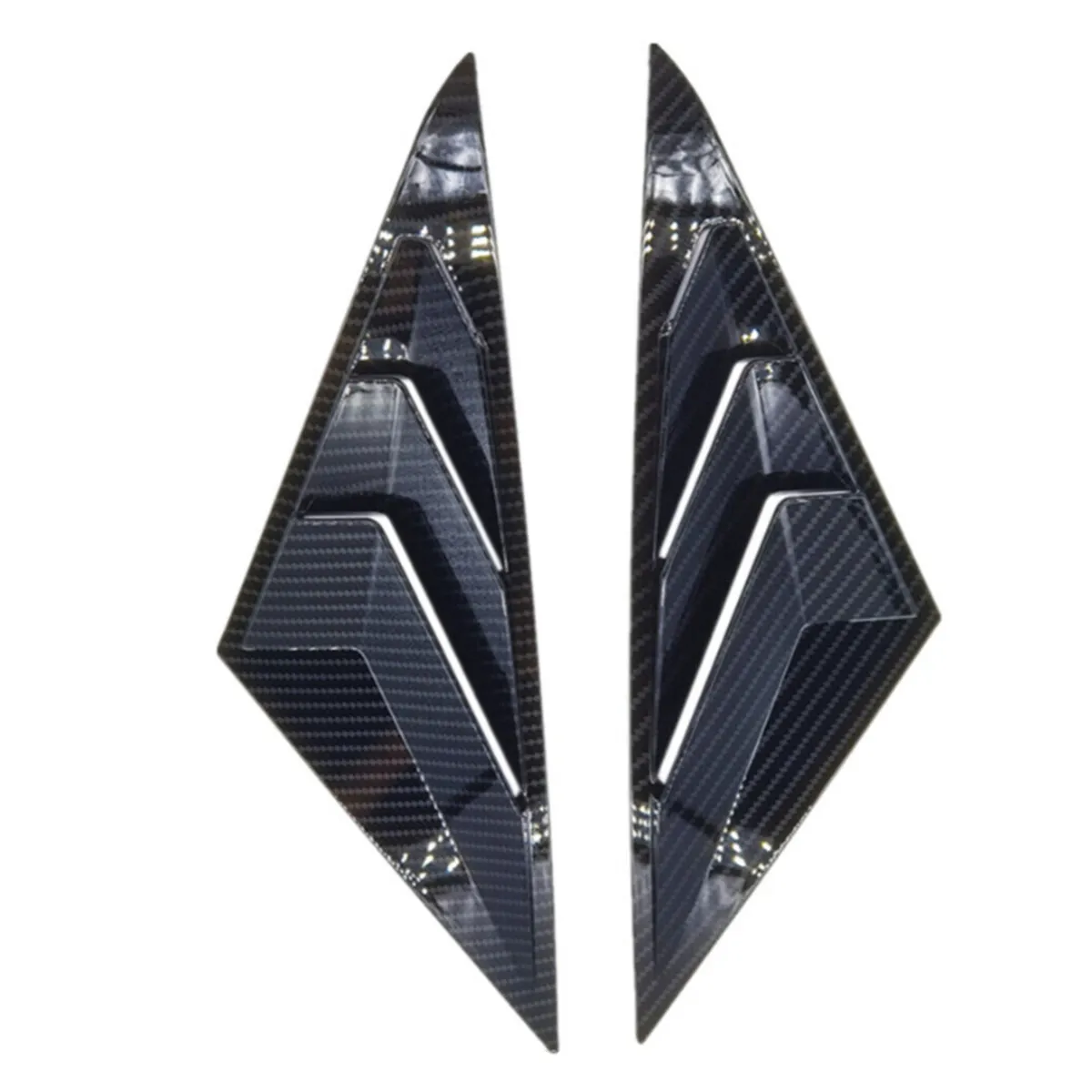 

Для Hyundai Sonata 2011 2012 2013 2014 АБС Автомобильная задняя боковая вентиляционная решетка оконная решетка отделка карбон/черный/матовый черный