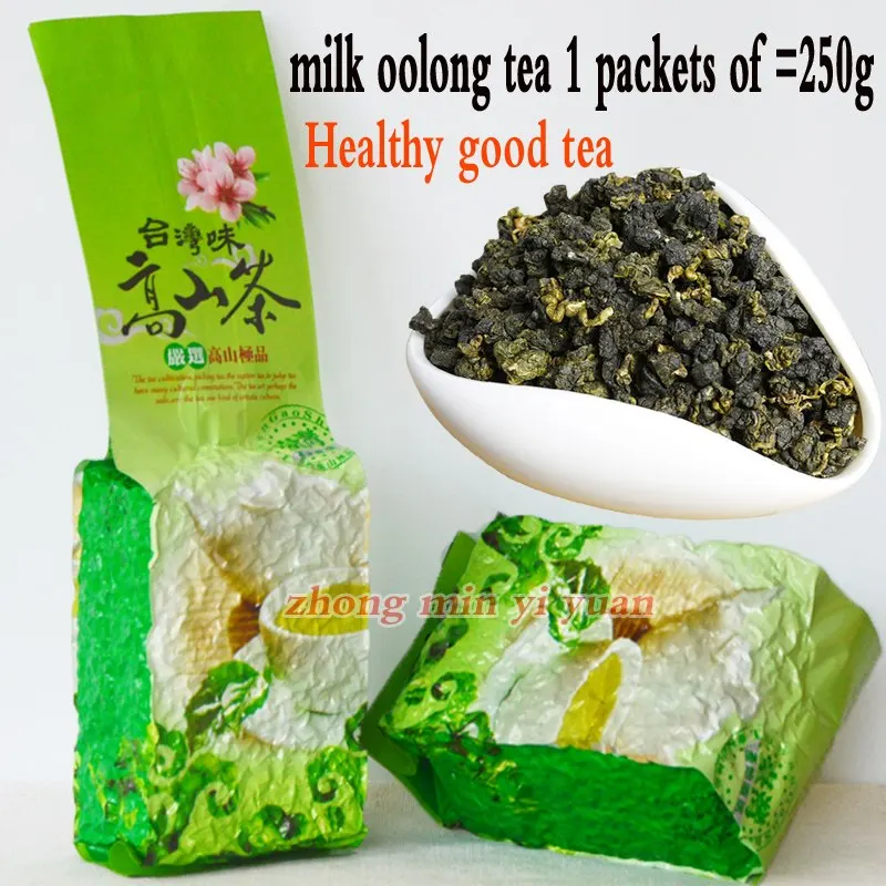 

Oolong taiwan Tea 250g Taiwan High Mountains Jin Xuan Milk Oolong Tea , Wulong Tea 250g Gift Droshipping Tea Pot