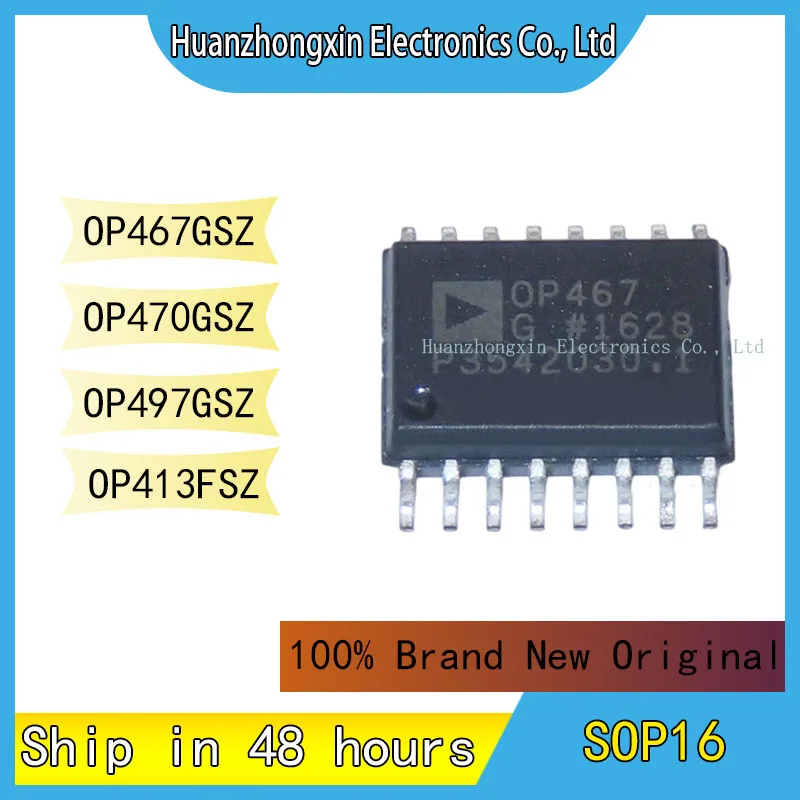 

OP467GSZ OP470GSZ OP497GSZ OP413FSZ SOP16 100% Brand New Original Chip Integrated Circuit Microcontroller