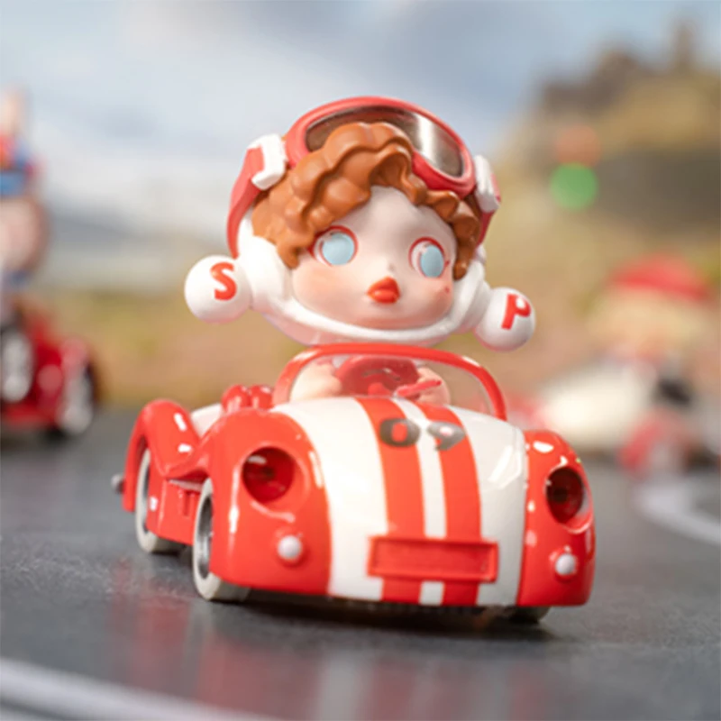 Popmart POPOCAR супер трек серии глухая коробка игрушки Kawaii Аниме фигурки загадки