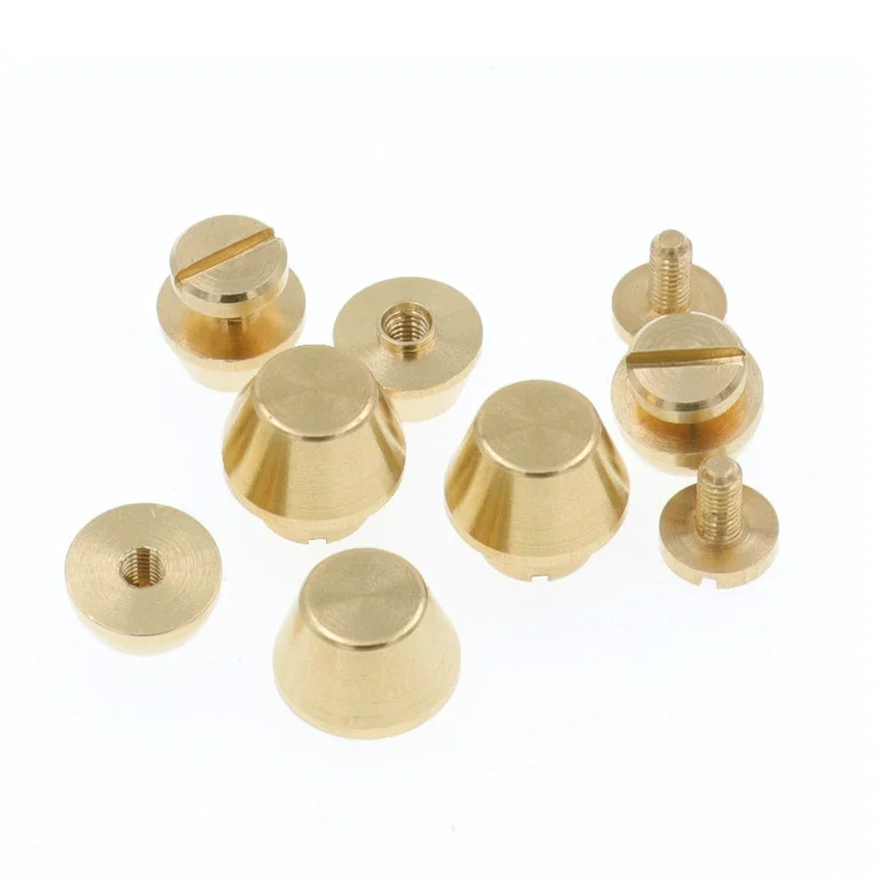 10 шт. кожаные заклепки в форме ведра