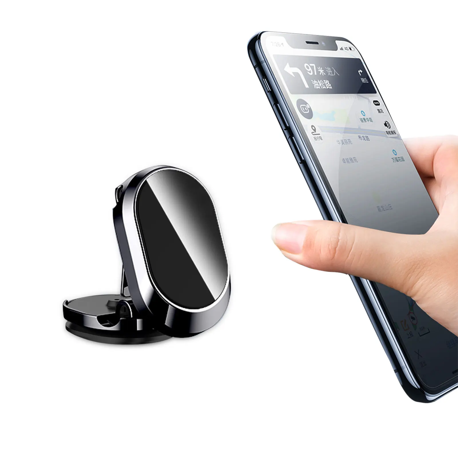 

Вращающийся складной магнитный держатель для телефона автомобильный магнитный держатель для телефона вращающийся на 360 градусов складной ...