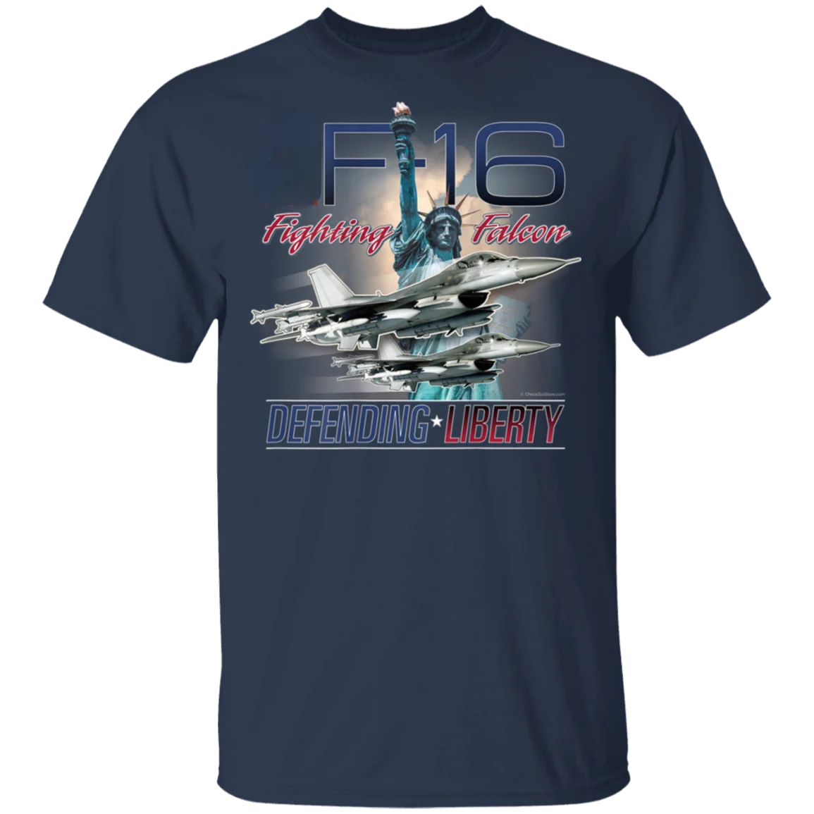 

F 16 Fighting Falcon Defending Liberty Men T-Shirt Short Sleeve Casual Cotton O-Neck Summer Shirt Size S-3XL