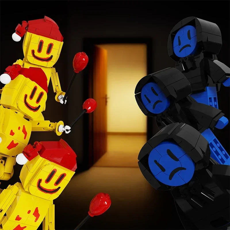 MOC фильм ужасов набор строительных блоков нарды вечеринок модель монстра сделай