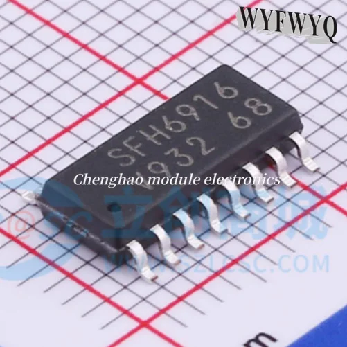 

50 шт./партия SFH6916 SOP16 новый оригинальный Оптрон