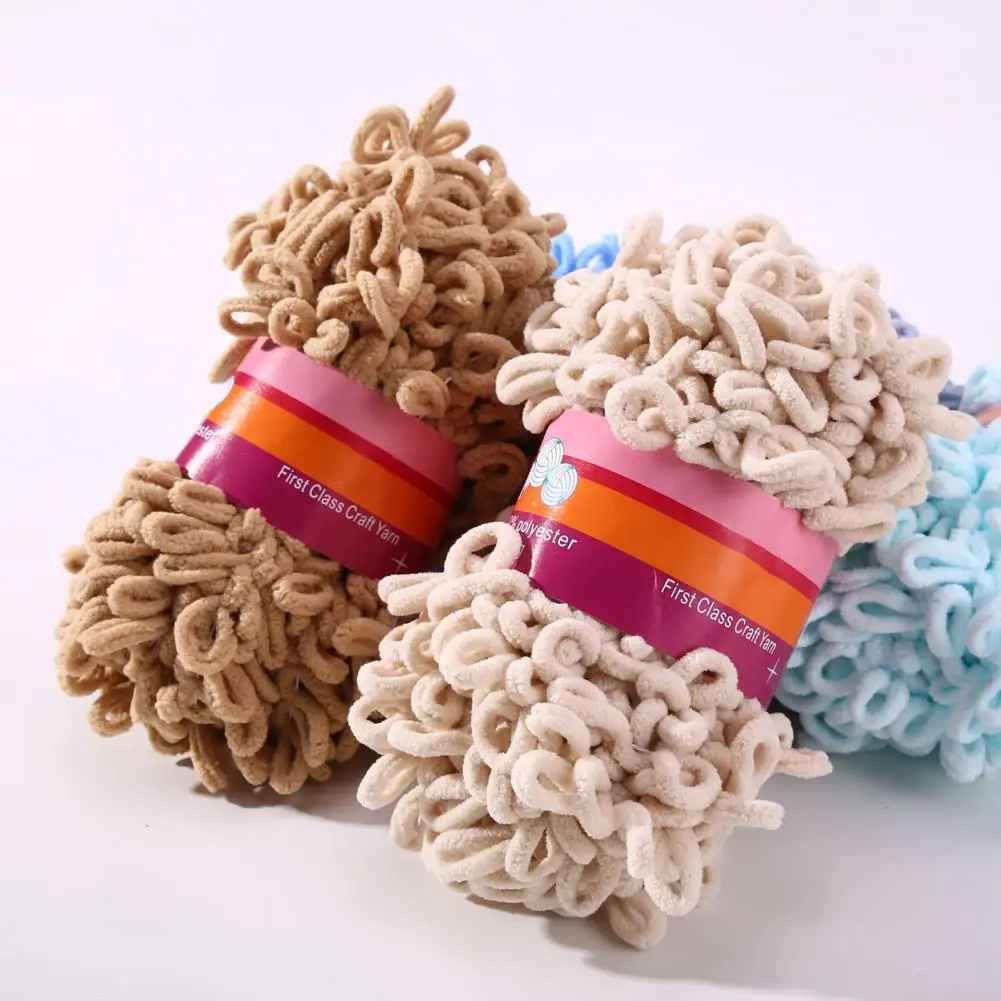 1 рулон хлопчатобумажной пряжи для вязания сделай сам устойчивая к разрыву