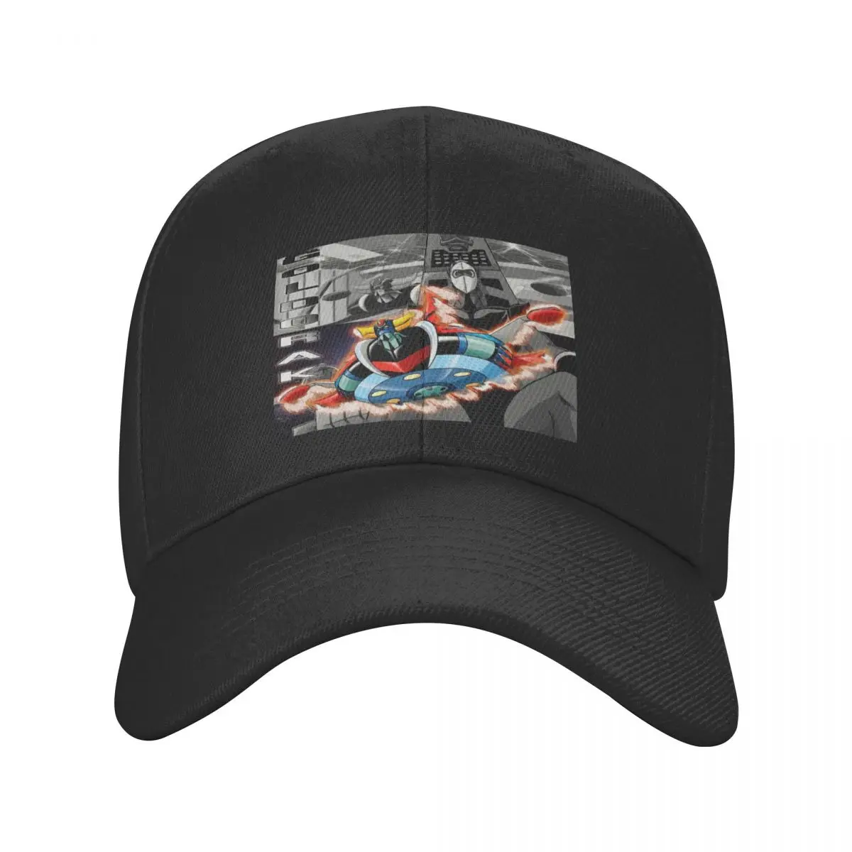 

New Goldorak Anime Mazinger Z Baseball Cap UFO Robot Grendizer Adjustable Dad Hat Men Women Outdoor Snapback Caps Summer Hats