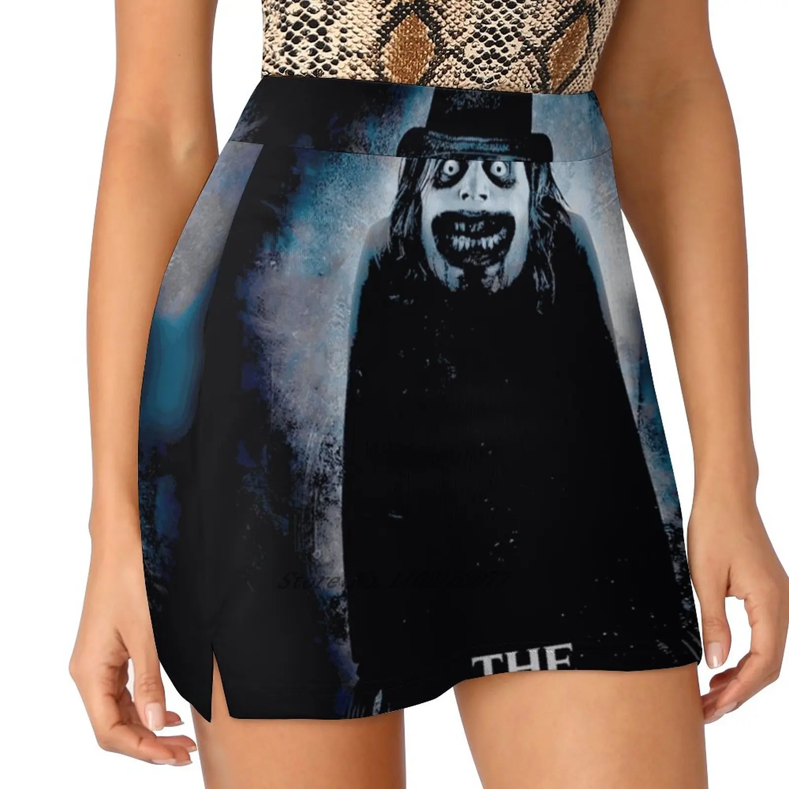 Babadook Женская модная спортивная юбка с карманами Теннисные юбки для бега гольфа