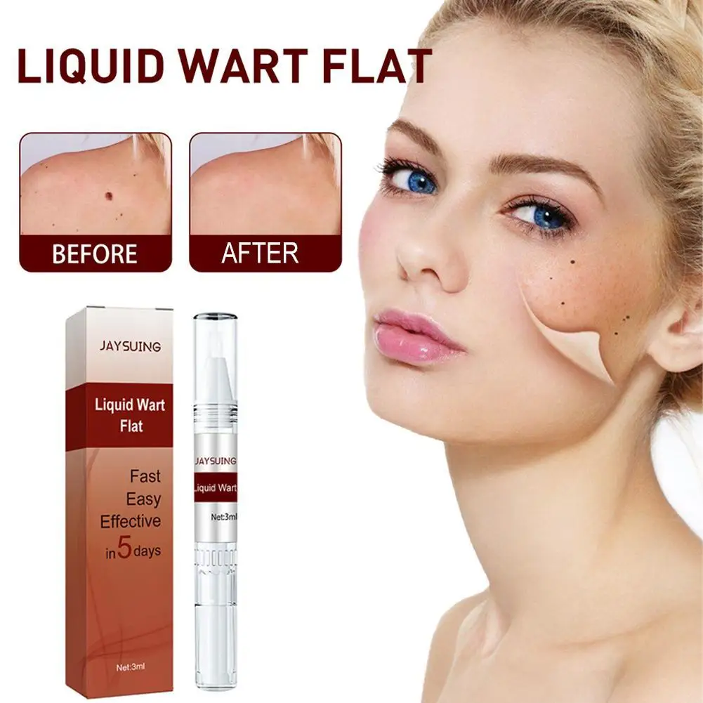 

3ml Whitening Freckle Removing Pen Desalination Flat Warts Exfoliator Facial Blemishes Smooth Skin Body Care Products
