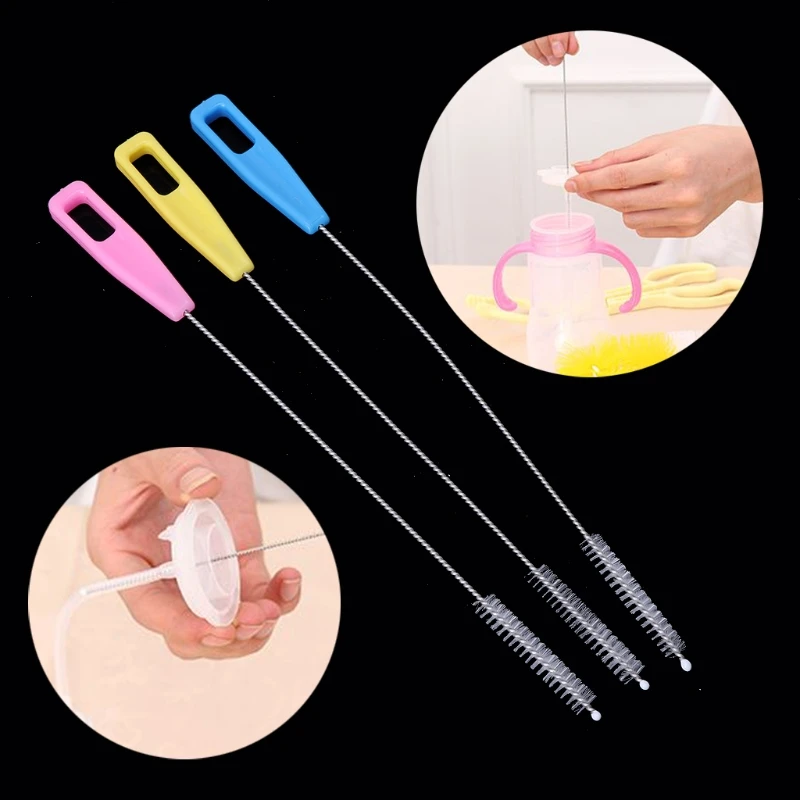 

Бутылка с длинной ручкой, чашка для воды, щетка для мытья соломы, принадлежности для детской бутылочки