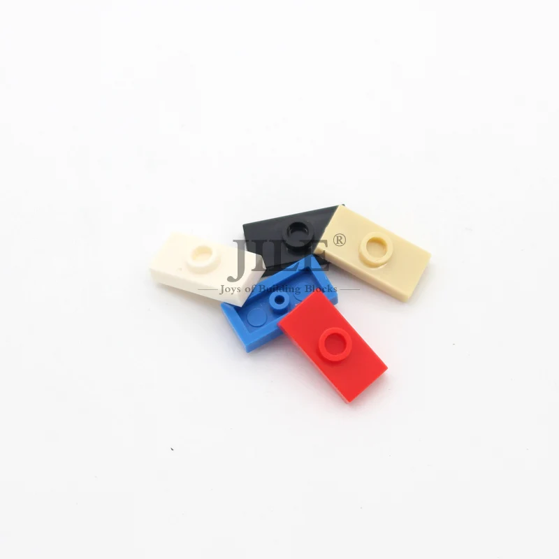 Jile Brand MOC 1x2 Пластиковые строительные блоки модифицированные для творческих
