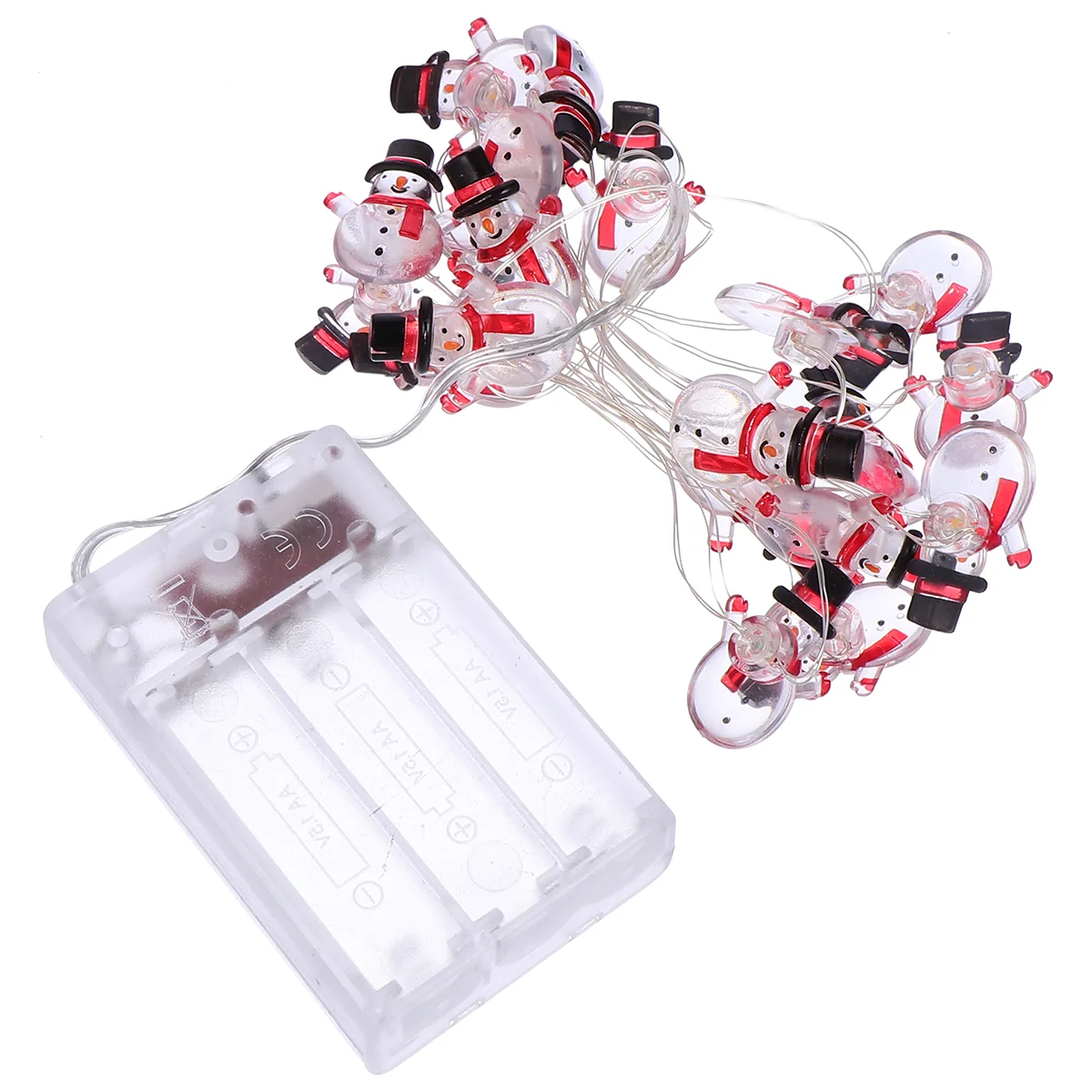 

1 Набор рождественских подвесных огней, Рождественские огни, украшения для сада, рождественские гирлянды в виде снеговика