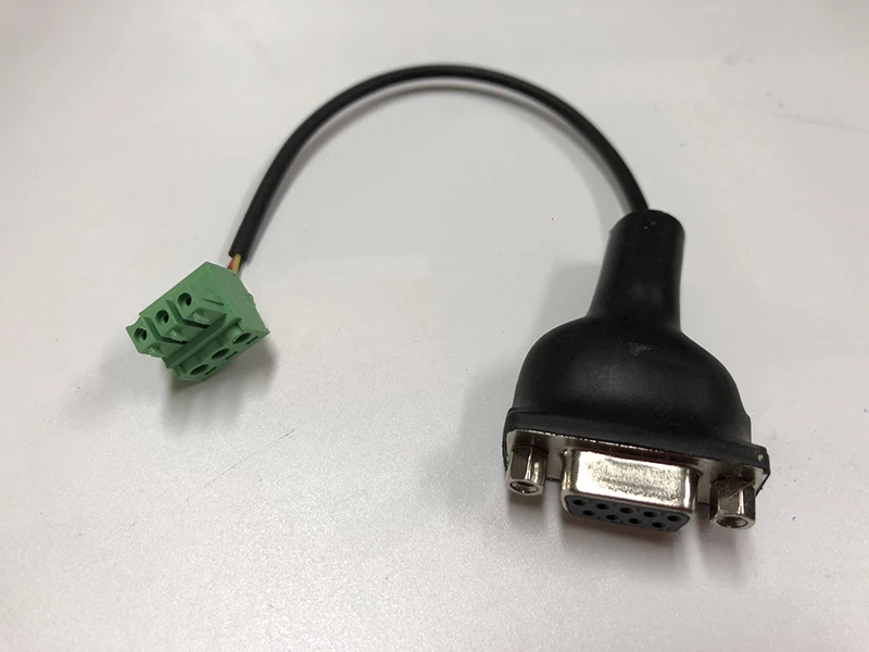 

RS232 3Pin to RS232 9Pin Port interface DB9 Pin Serial Cable Adapter Converter For 4x1 2x2 2x3 3x3 Splicer Splitter PC control