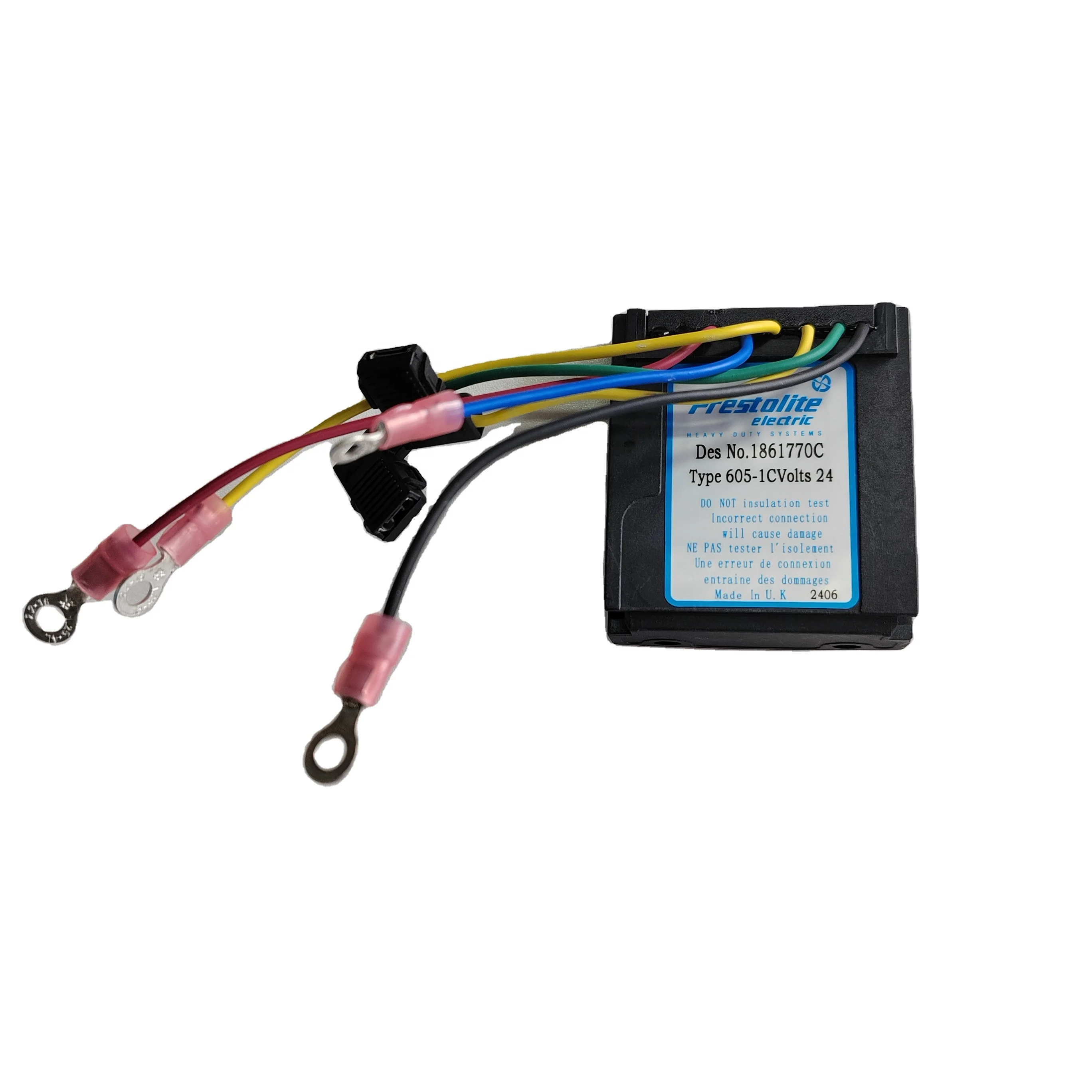 Модель 1861770 Регулятор напряжения серии C prestolite тип 605-1C напряжение 24 В для