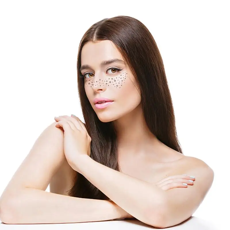 

Freckles Makeup Sticker 6pcs Waterproof Freckles Patch Temporary Face Stickers Long Lasting Festival And Party Make Up Makeup