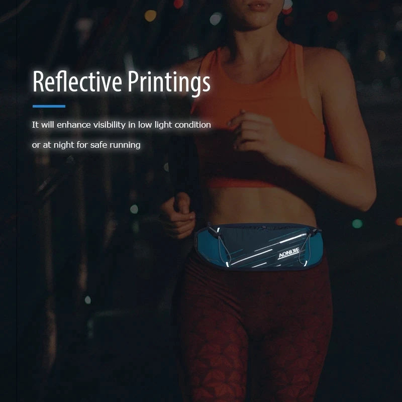 AONIJIE Lightweight Running Waist Bag Belt Hydration Fanny Pack For Outdoor Travel Jogging Fitness Gym Hiking Waist Pack Unisex