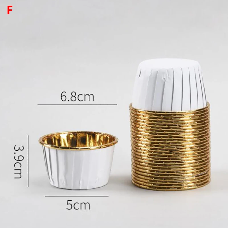 

Бумажные стаканчики для кексов HELTC 50 шт