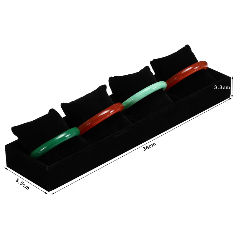 Ring Bracelet Organizer Display Tray Jewelry Watch Pillow Decoration Tray 3Layers Jewrlry Display Stand Bangle Holder Pallet