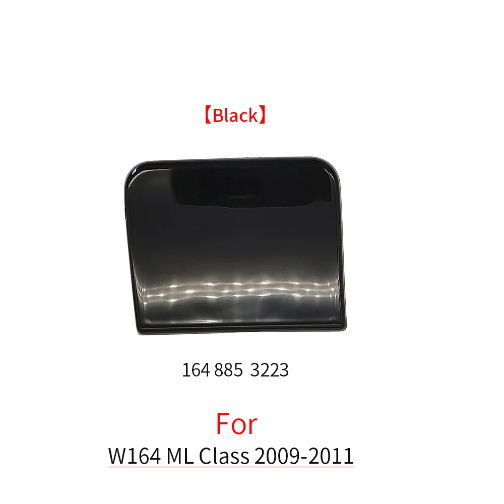 

Для Mercedes W164 задний бампер автомобиля, фаркоп, крышка, черная для Benz M Class 2009-2011 ML320 ML350 ML400 ML450 1648853223
