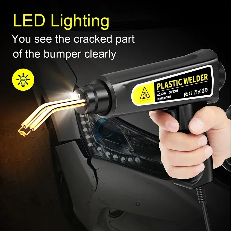 Бампер пистолет труба пластик 2023 железное оборудование пластиковая пайка