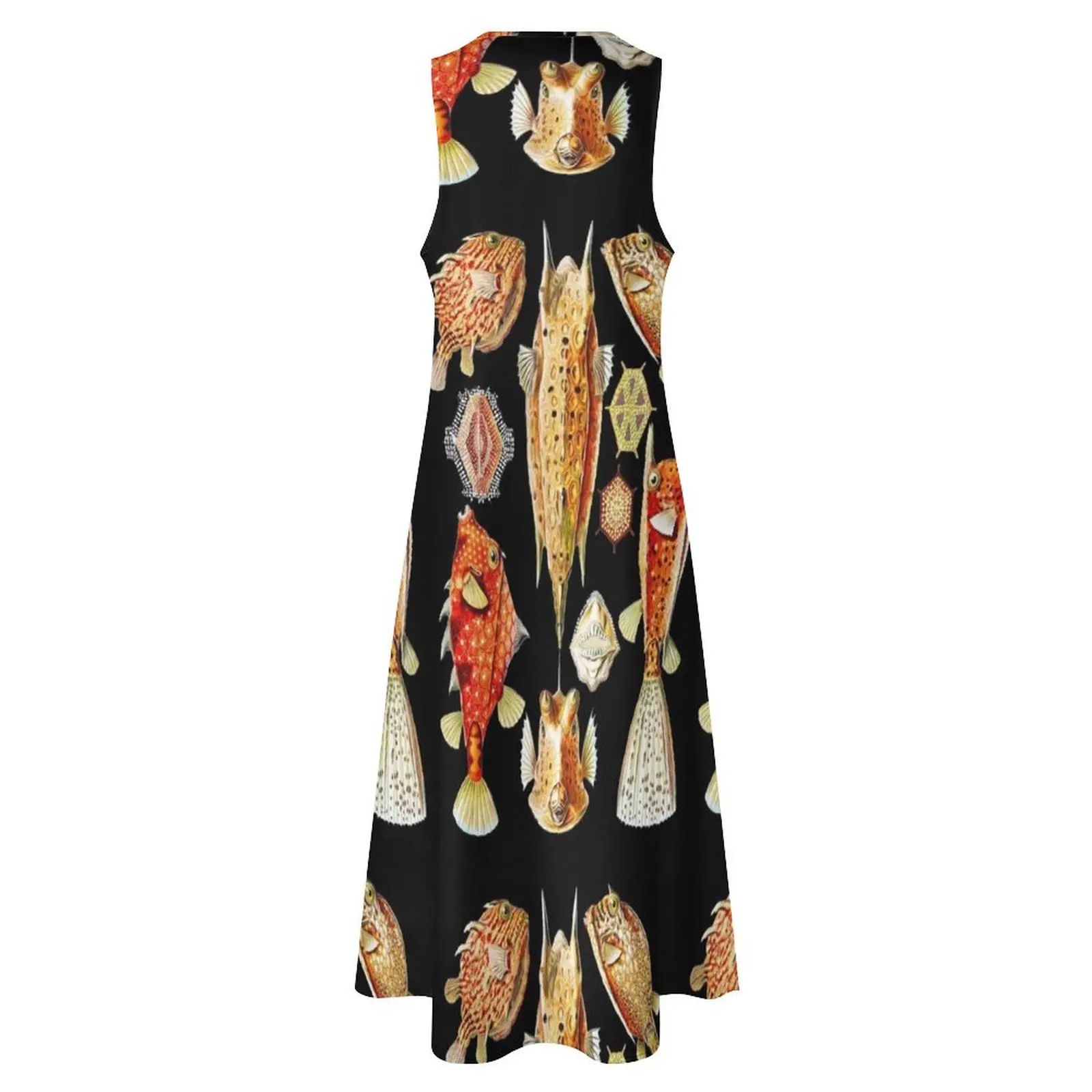 Ostraciontes–Kofferfilche- Box fishes Ernst Haeckel Длинное платье платья для официальных случаев