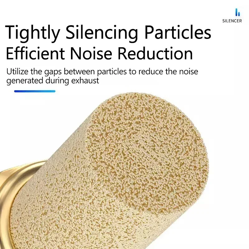 10/50 шт. пневматический глушитель из латуни 1/8 &quot1/4&quot 3/8 &quot1/2&quot BSL M5 глушители