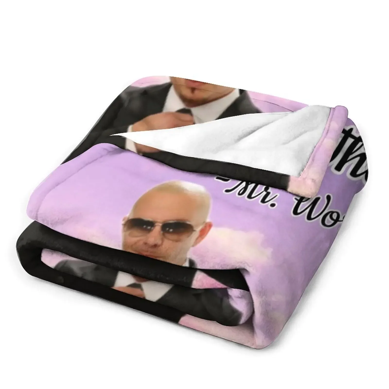 Mr Worldwide гобелен для Maddie тонкое меховое одеяло роскошные декоративные кровати