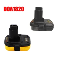 portable replacement dca1820 battery adapter for dewalt battery converter adapter 18v 20v lithium ion professional charger tools