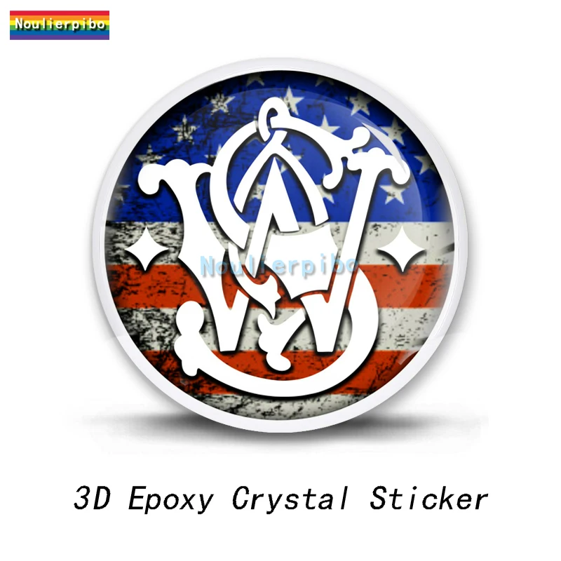 Наклейки на концентратор телефона Смита и Вессона силиконовые 3D для