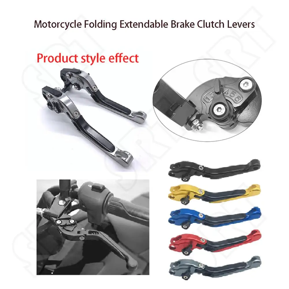

For Yamaha VMAX 1700 V-MAX V-max1700 2009-2016 2017 2018 2019 2020 Motorcycle Accessories Folding Extendable Brake Clutch Levers
